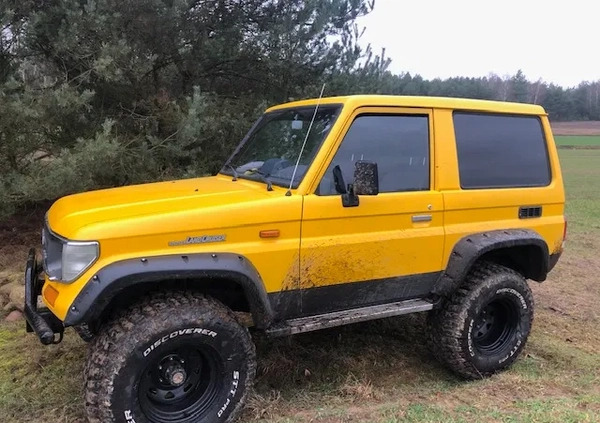Toyota Land Cruiser cena 56000 przebieg: 213125, rok produkcji 1991 z Kalisz małe 92
